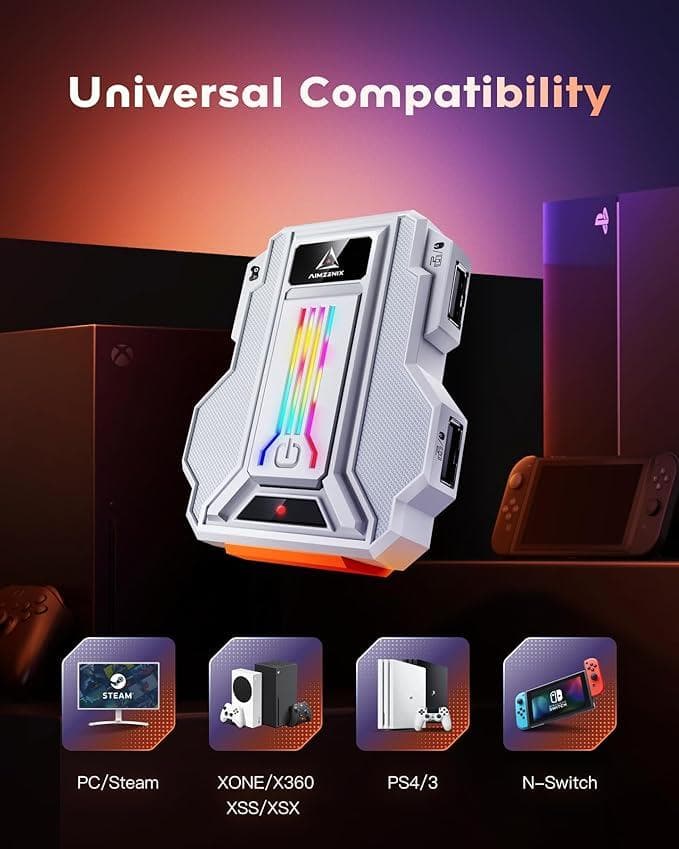 【開封済・未使用】AIMZENIX Striker PRO AX300 ホワイト