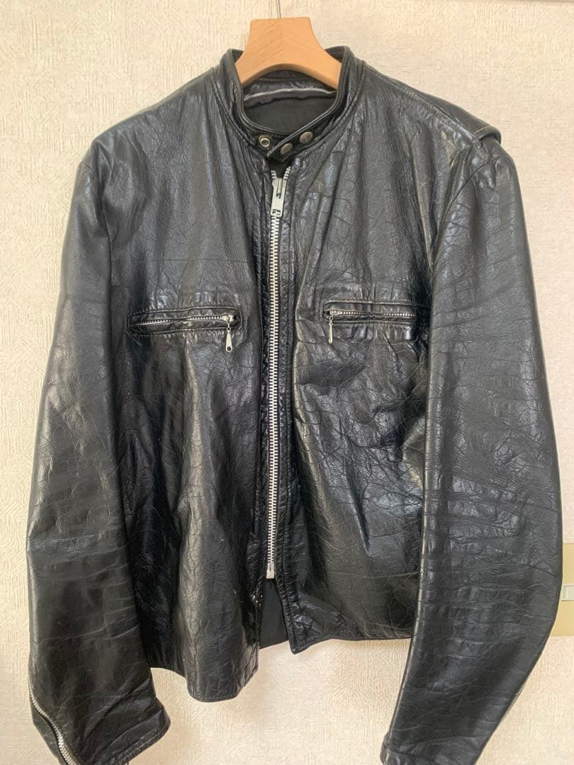 Brooks ヴィンテージ シングル レザー ライダース