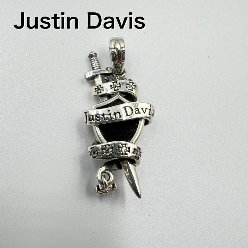 Justin Davis KINGS COURAGE トップ ネックレス 925