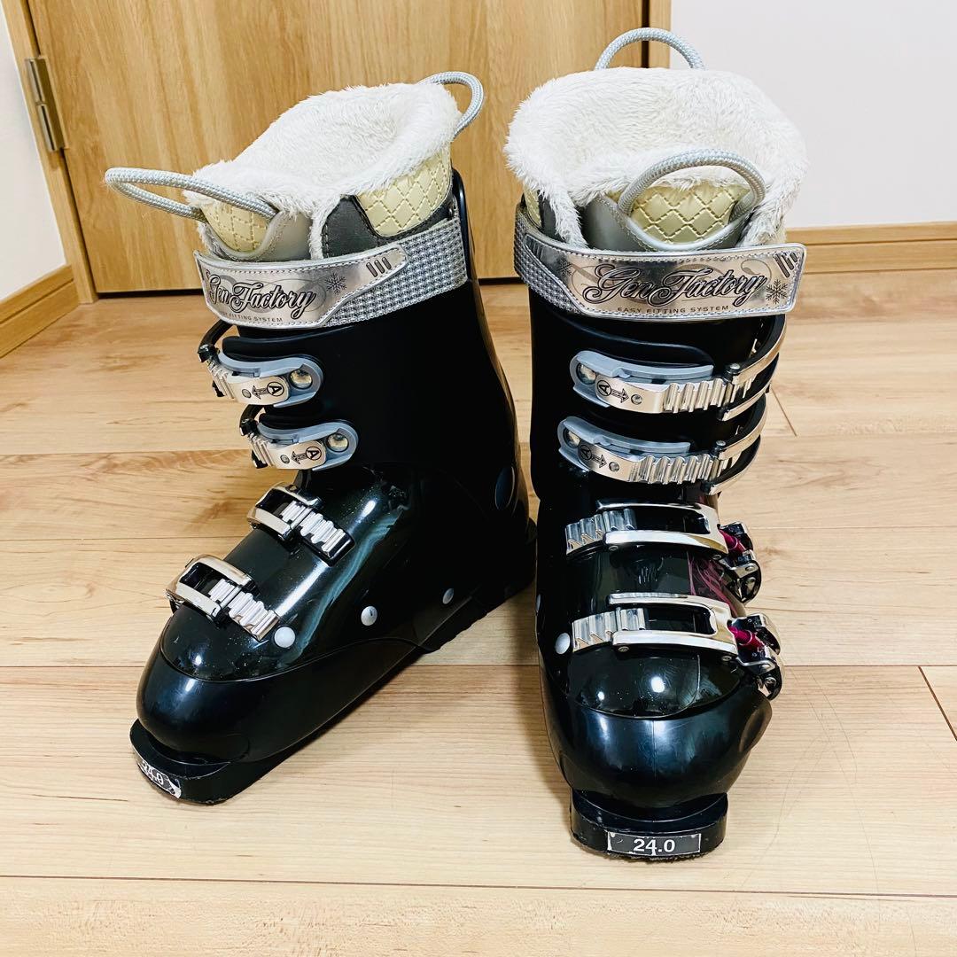 ★良品★GEN FACTORY FLORA 24cm スキーブーツ