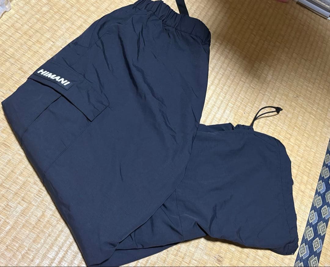 HIMANI スノーボードウェア　ボトム　メンズ　オーバーサイズカーゴパンツ
