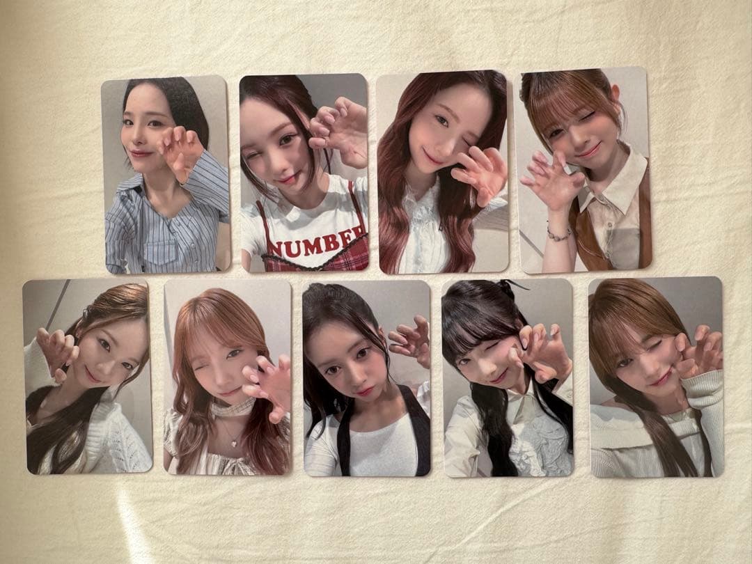 NiziU LOVELINE countingstars 中華 トレカ ヨントン