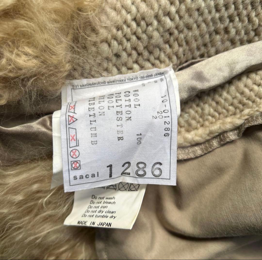 sacai ニットベスト/ジレ