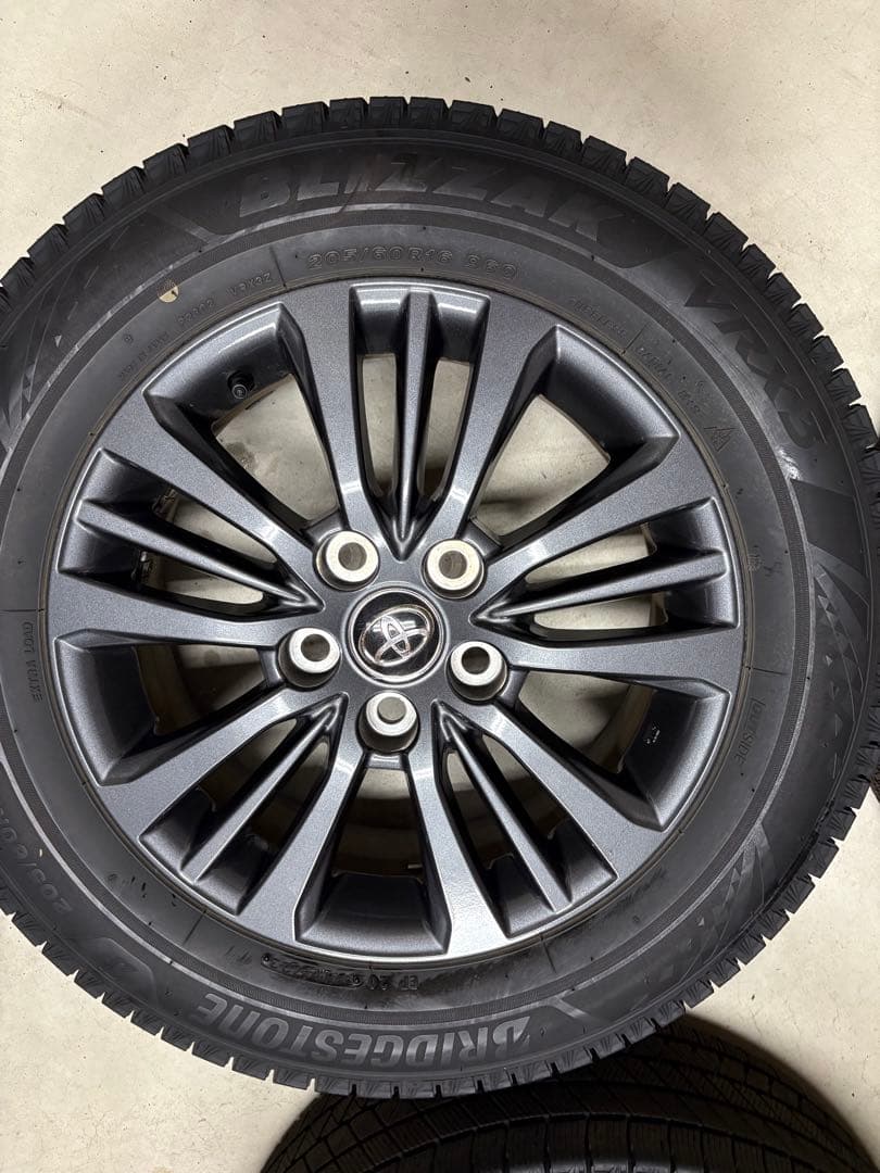 205/60R16 VRX3 90 ヴォクシー　純正ホイール