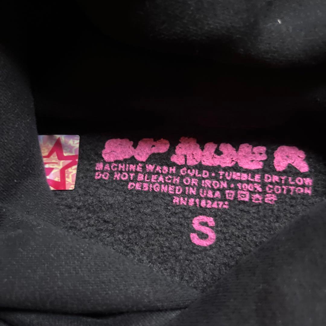 Sp5der パーカー　ブラック