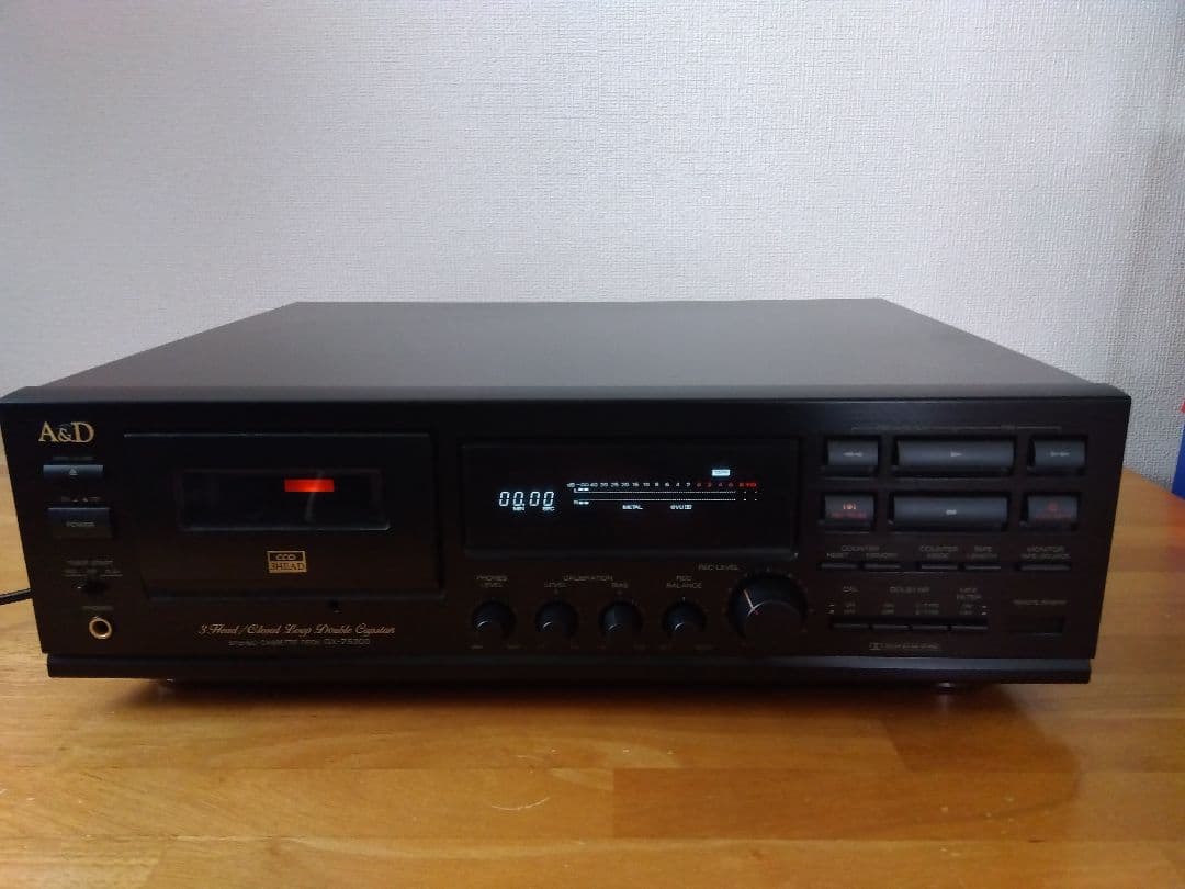 ジャンク A&D GQ-Z5300 3ヘッドカセットデッキ
