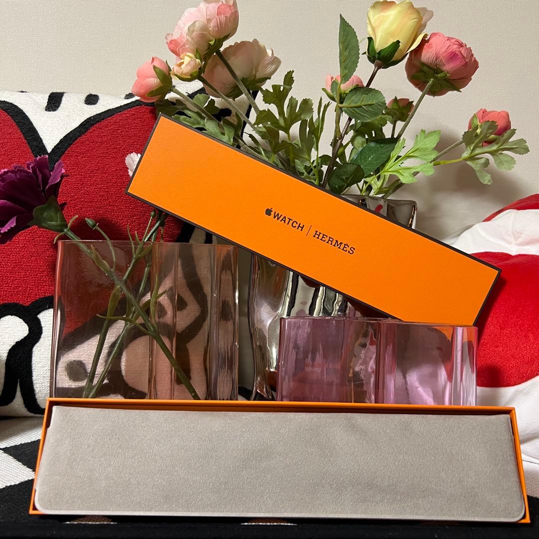 ほぼ新品　エルメス Watch ドゥブルトゥール ストラップ 二重巻レザー