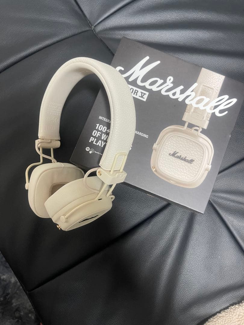 Marshall ワイヤレスヘッドホン ホワイト