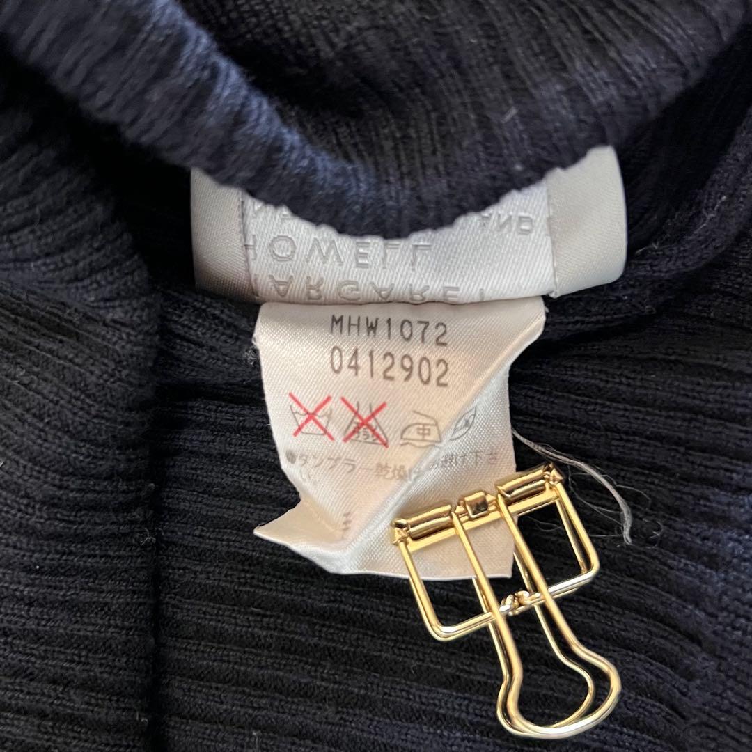 MARGARET HOWELL ジョンスメドレー リブ ハイネック ニット