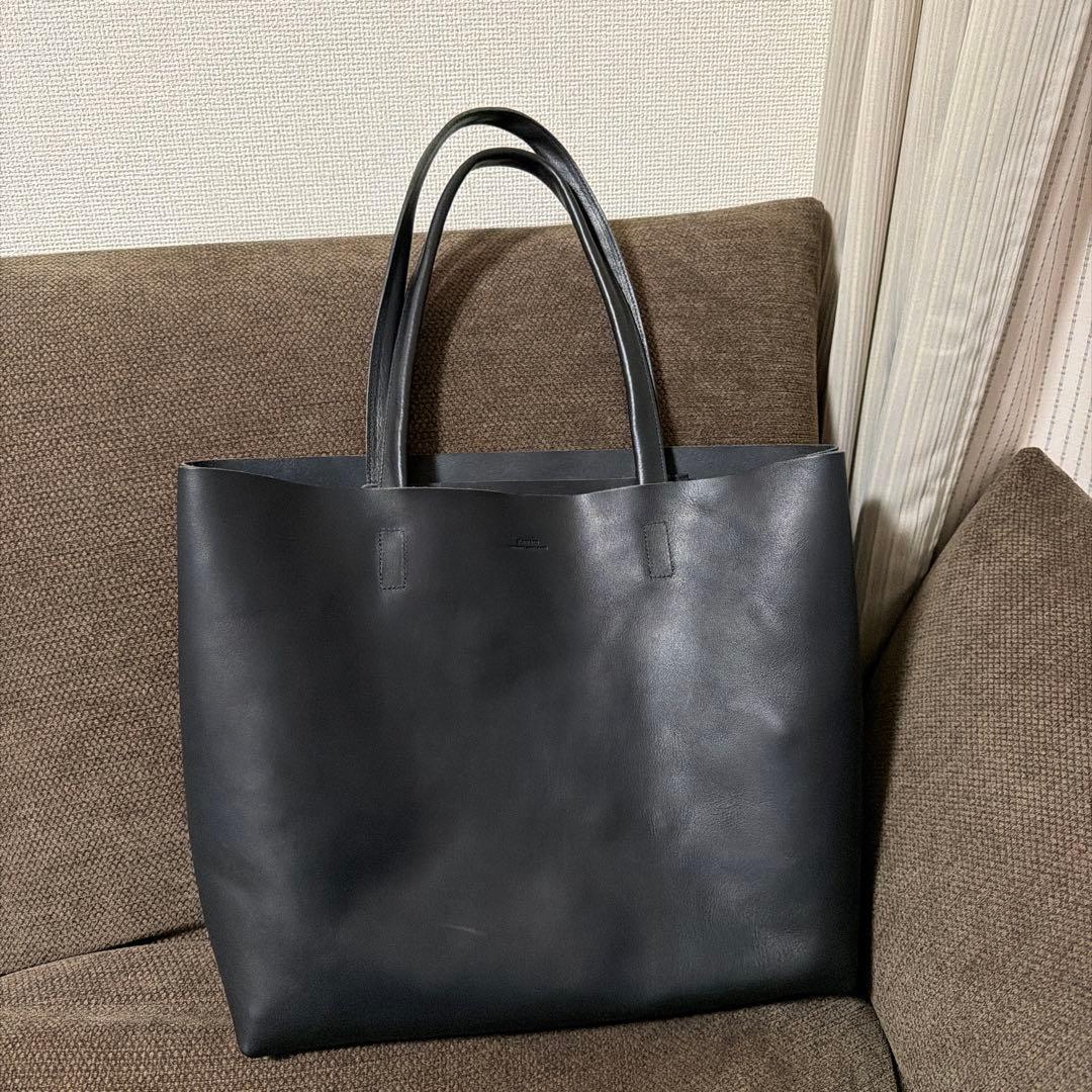 Slow Bono - New Tote Bag 黒レザートートバッグ