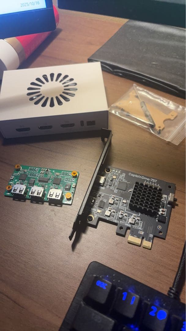 ノートPCケース dma-75t+kmbox+MAKCU