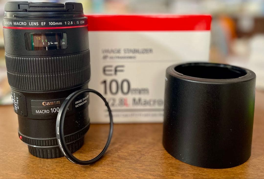 レンズ(単焦点) Canon EF 100mm f/2.8L Macro IS
