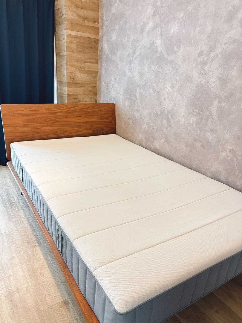 rrrさま専用⭐︎無印 ベッドフレーム セミダブル IKEA マットレス