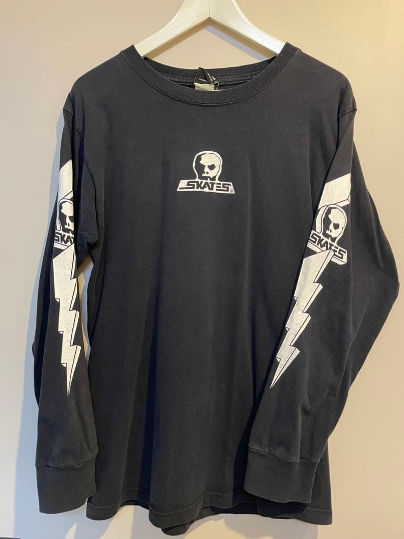 a　SKULLSKATES ロンT サイズM ビンテージ レア