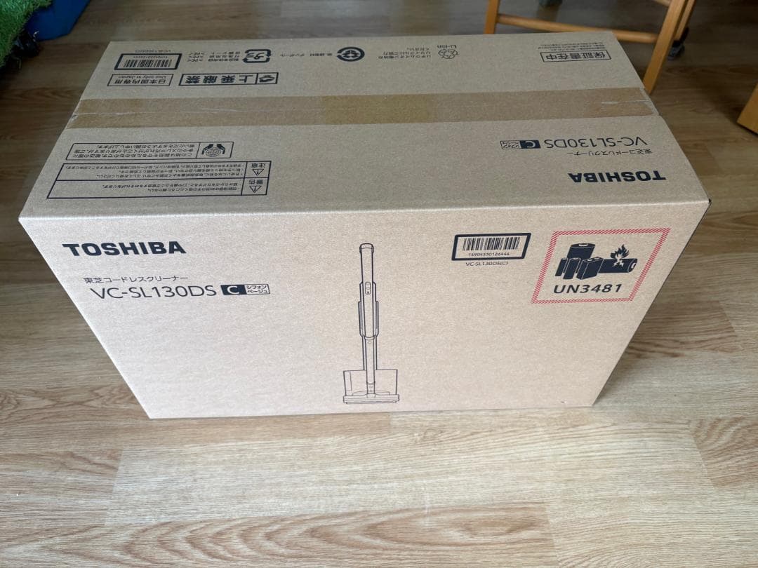 残り一台！TOSHIBA VC-SL130DS スティッククリーナー