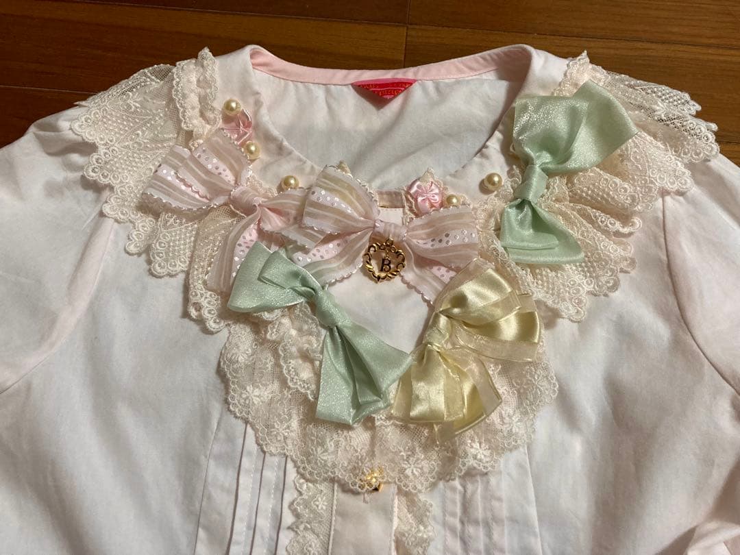 定価17,064円！Babytheブラウスピンク長袖