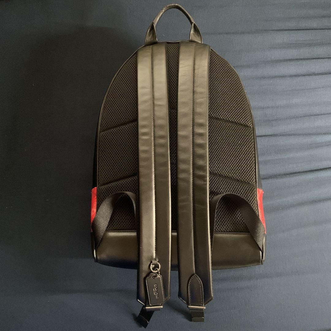 COACH　リュックサック　馬車柄　ニューヨーク