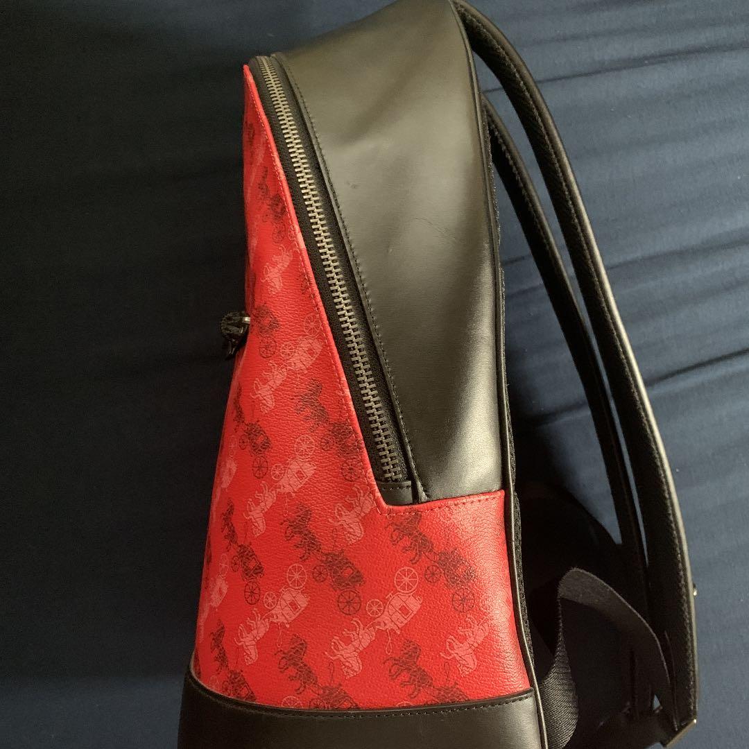 COACH　リュックサック　馬車柄　ニューヨーク