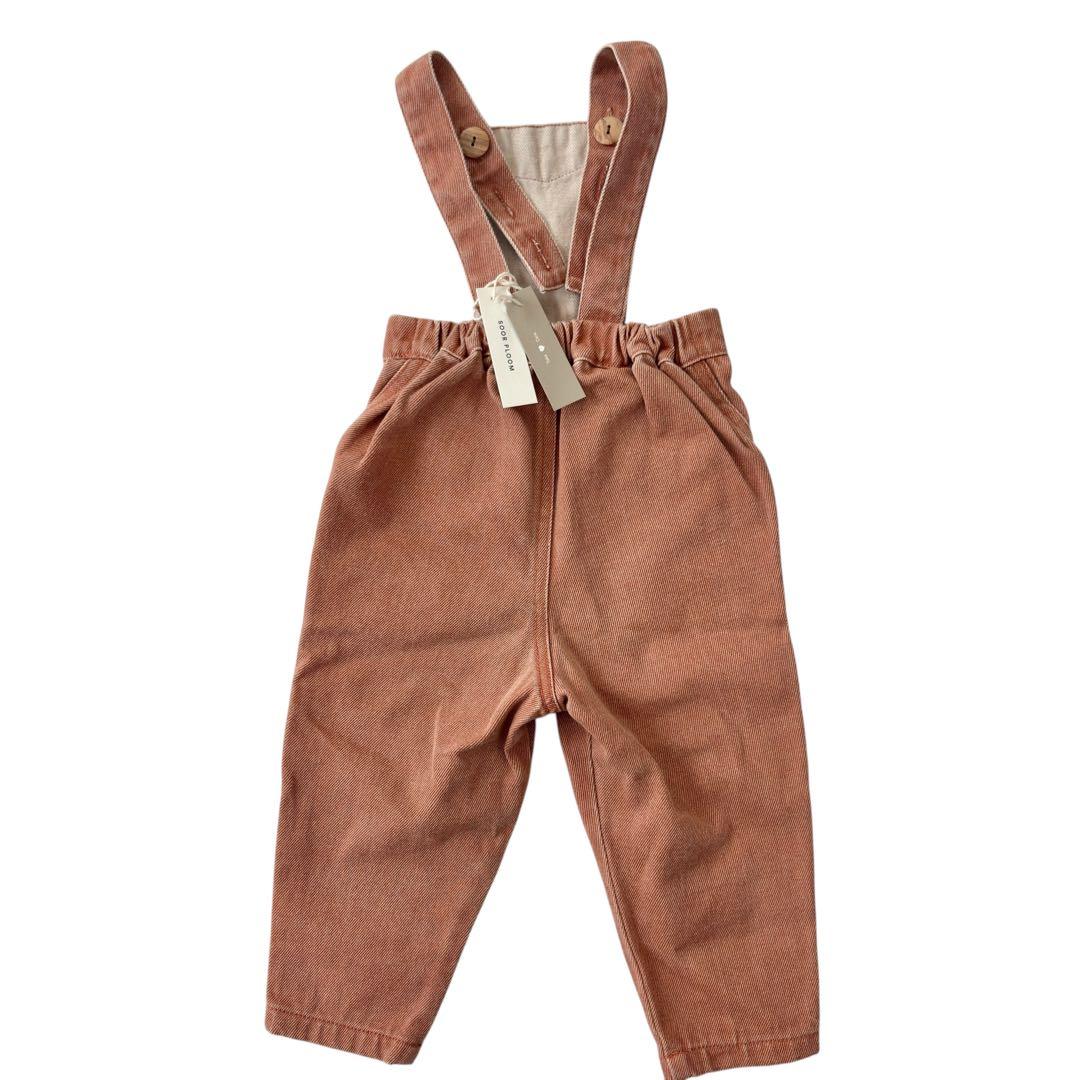 SOOR PLOOM ソーアプルーム サロペット ブラウン 2y 92cm