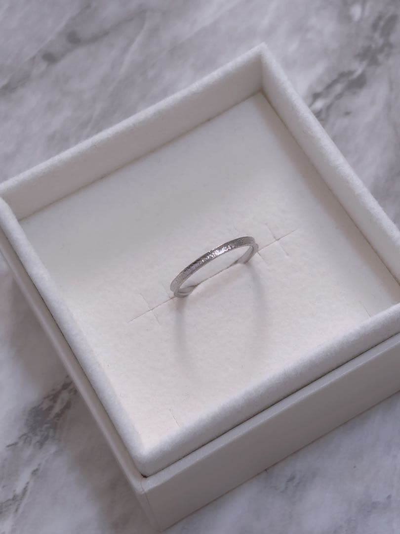 ete＊K10 シンプル　デザイン　リング＊17号