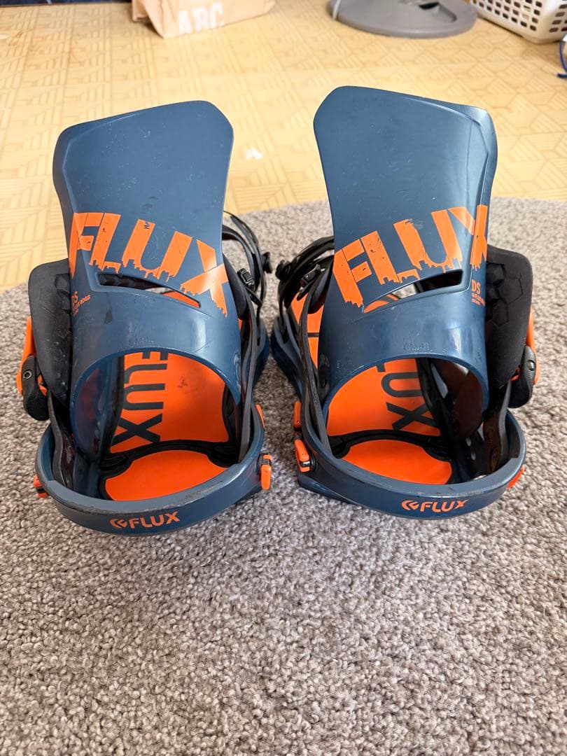 FLUX スノーボードビンディング ネイビー/オレンジ