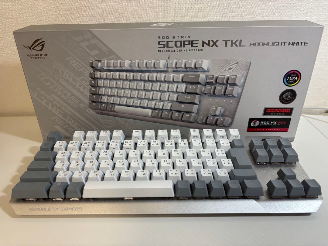 ROG STRIX SCOPE NX TKL ムーンライトホワイト