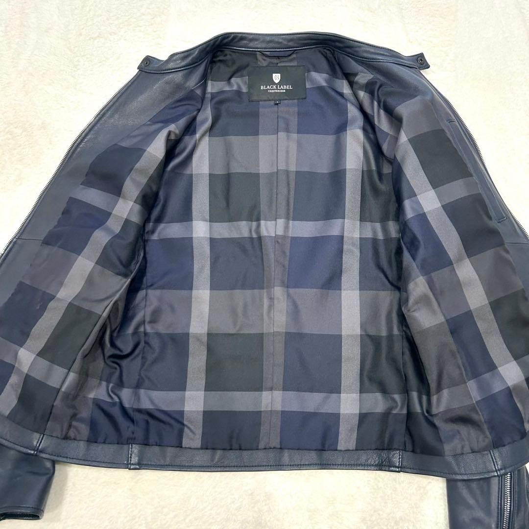 ア*キ様 【極美品】ブラックレーベルクレストブリッジ　レザージャケット　羊革　ネ