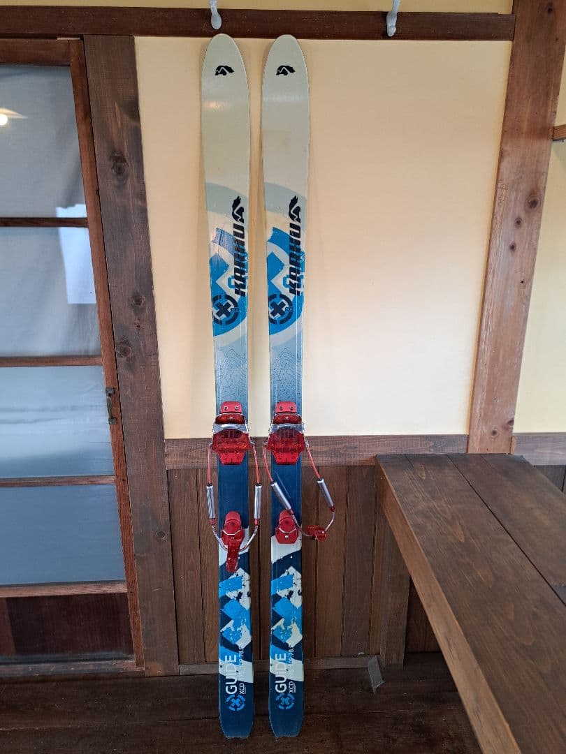 カルフKARFU XCDガイド175cm テレマークステップソール板