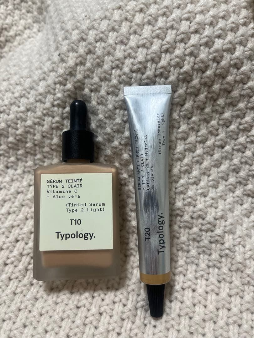 Typology セラム ティント T10 & コンシーラー