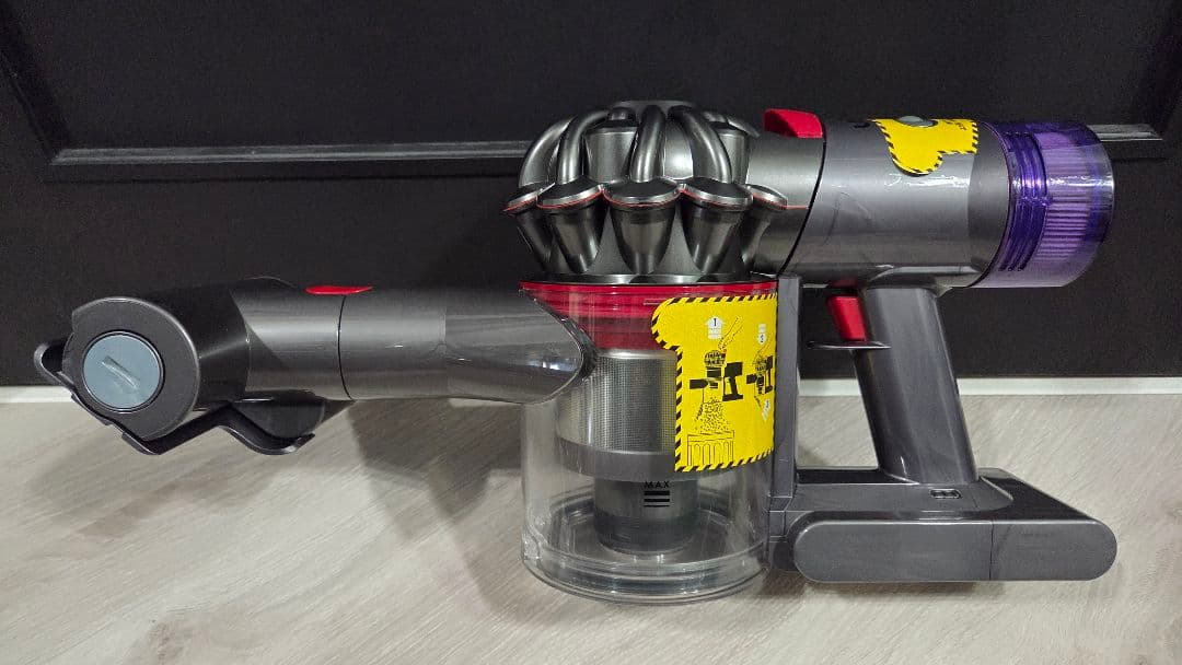 ②ダイソン dyson V8 slim SV10K ハンディクリーナー 42分