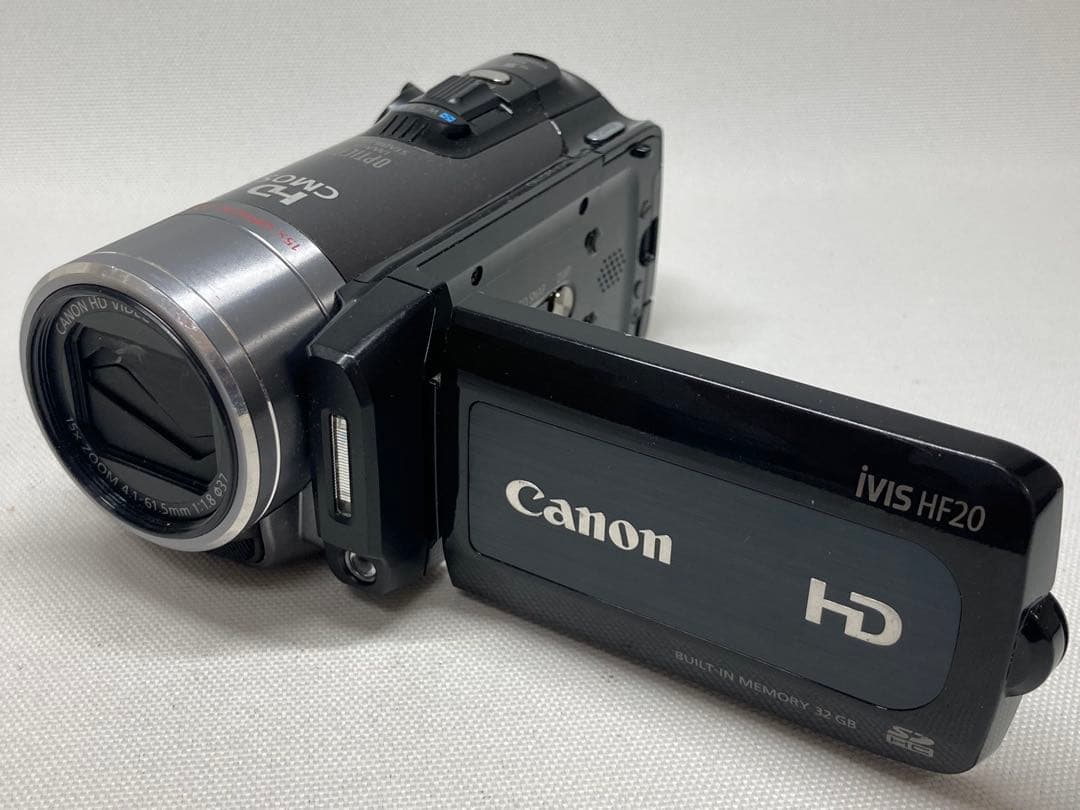 美品　Canon　iVIS HF20　ビデオカメラ　h345c215dd