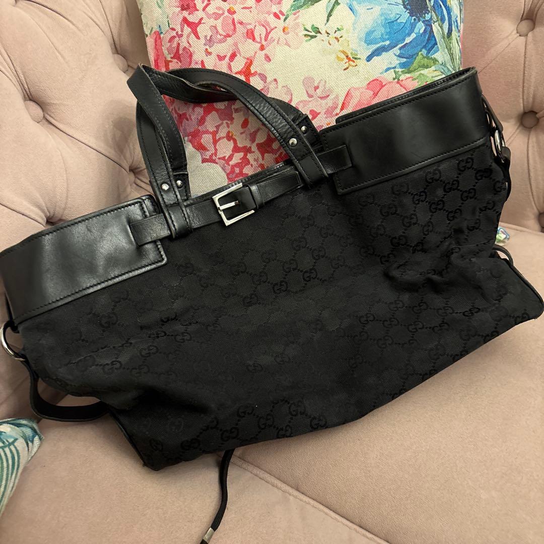 最終値下　Gucci ブラック ハンドバッグ　良品　最安値　お早めに