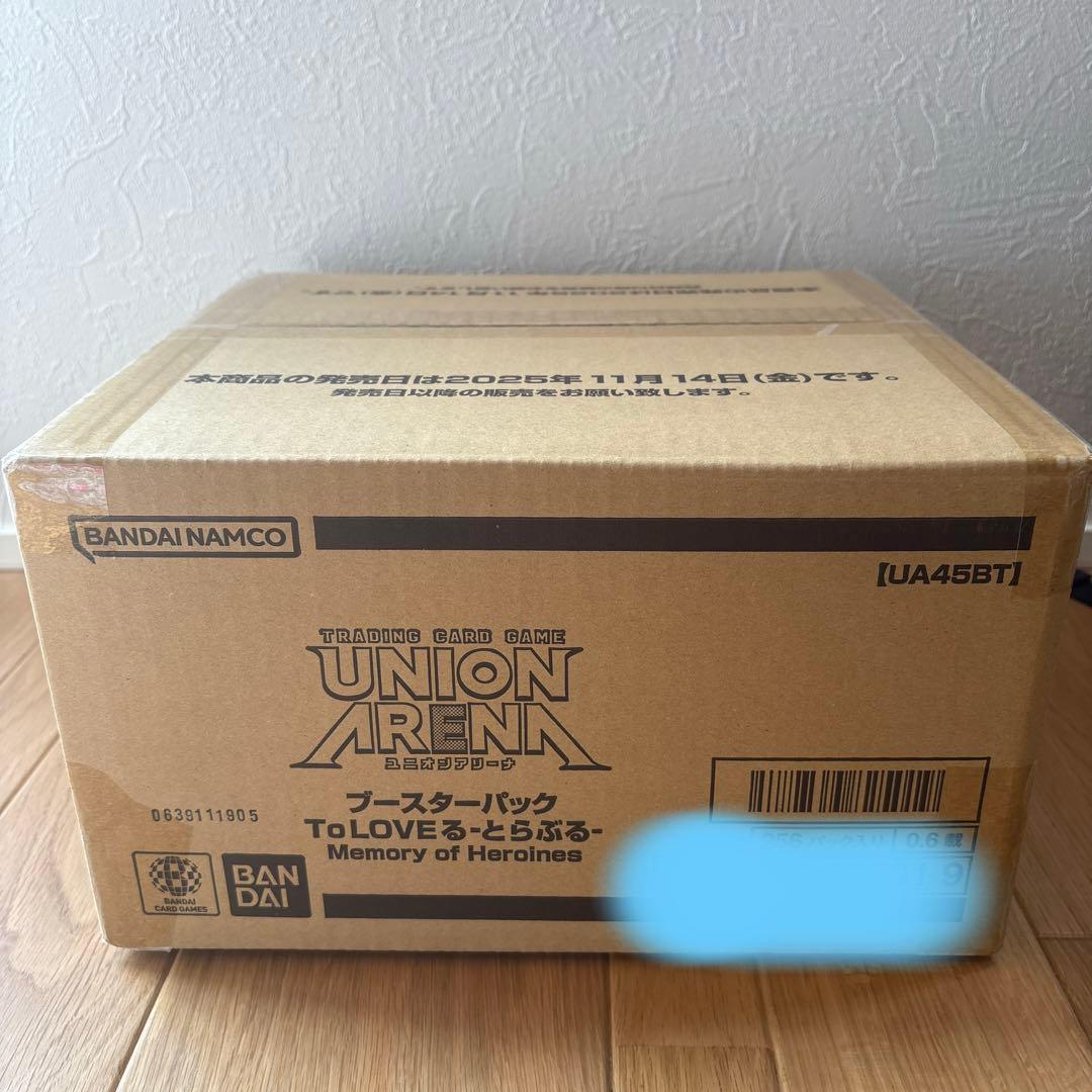 ユニオンアリーナ　ToLOVEる未開封カートン