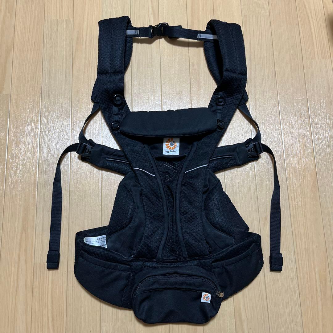 エルゴベビー OMNI Breeze ブラック 抱っこ紐 説明書保証書あり　箱無