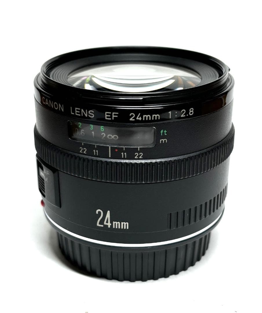 キヤノン EF24mm f2.8　広角レンズ(ref# 4100)