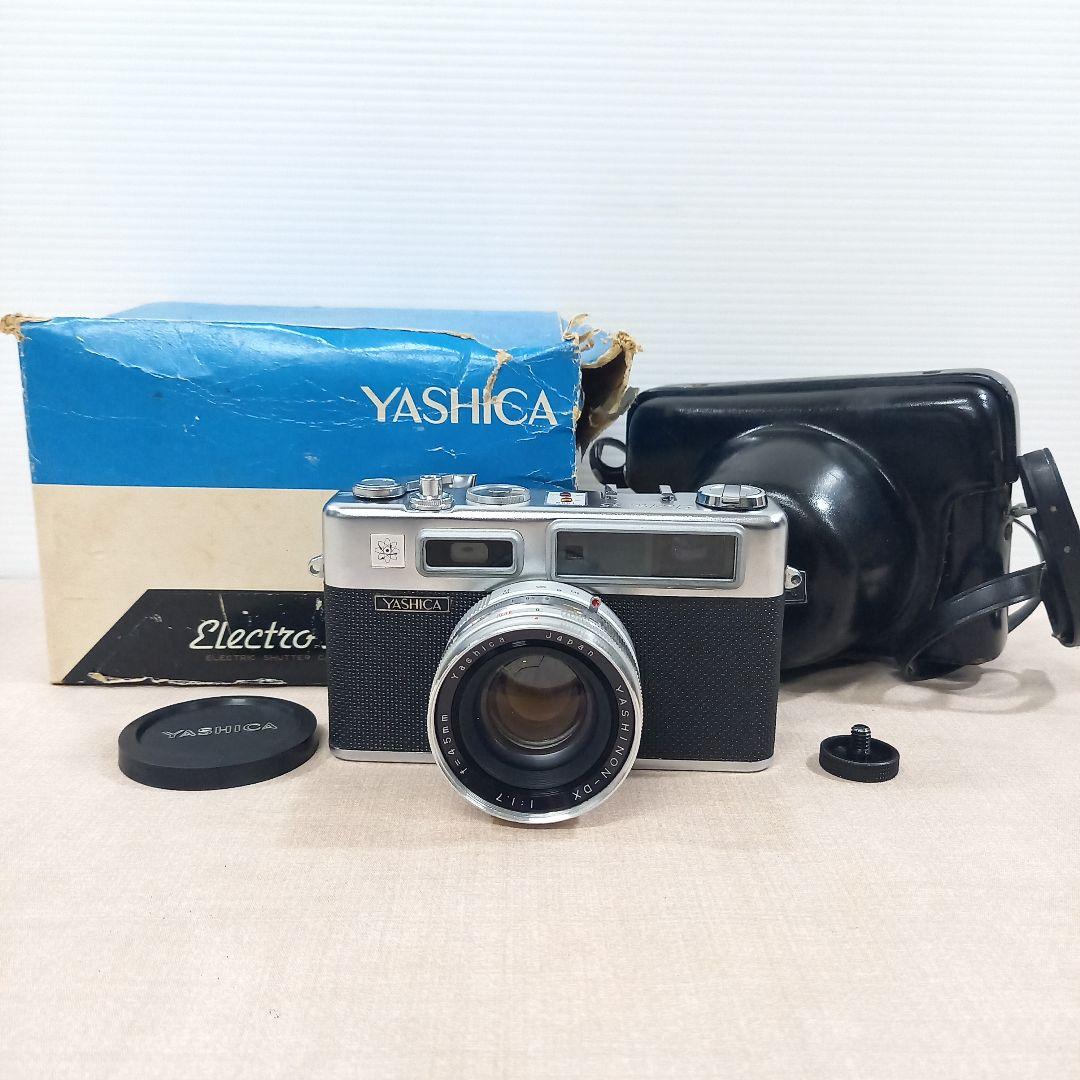 美品◎YASHICA フィルムカメラ Electro 35 元箱付き ヤシカ
