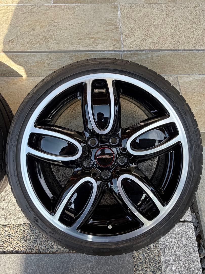 18インチ 205/40R18 ミニJCW純正タイヤホイールセット