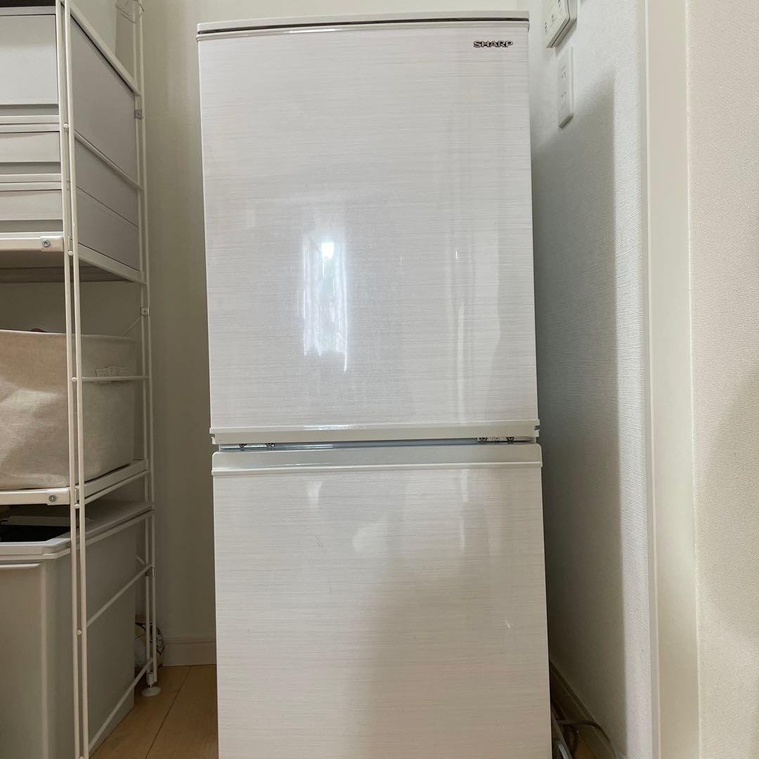 SHARP 2ドア　一人暮らし用冷蔵庫