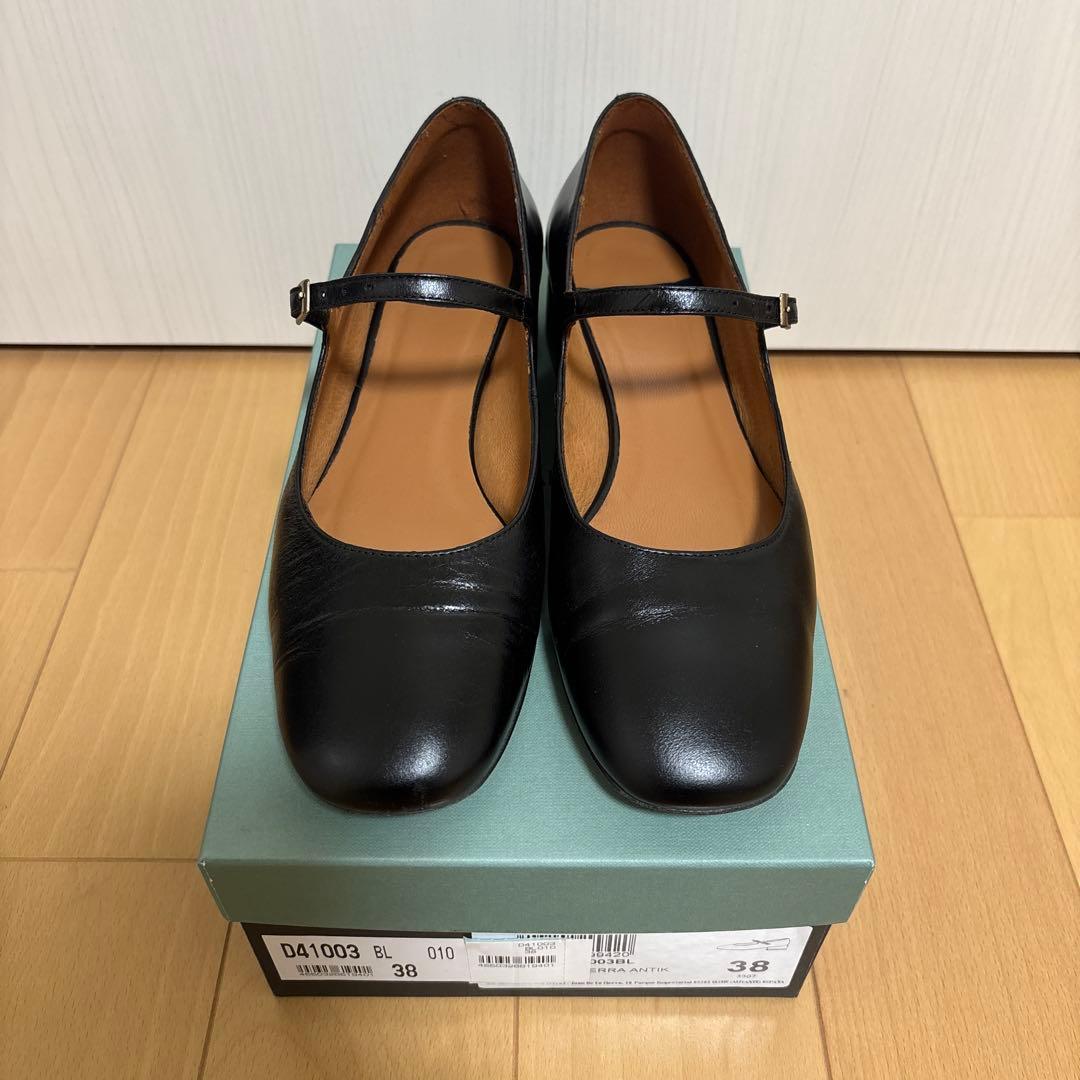 ANGEL ALARCON メリージェーン ストラップパンプス