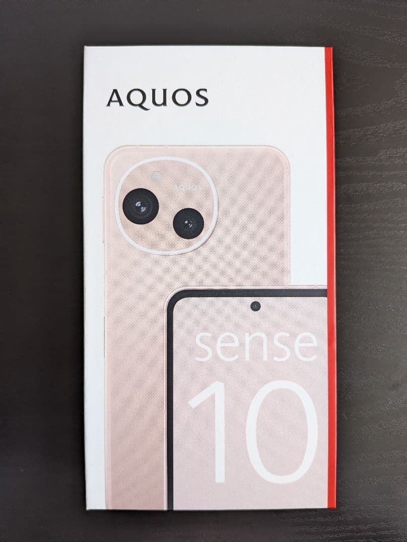 【新品未開封】AQUOS sense10 6GB/128GB ペールピンク