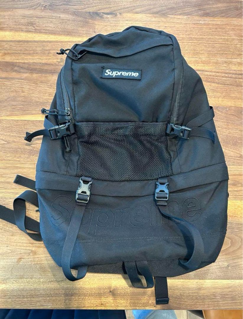 Supreme バックパック　ブラック