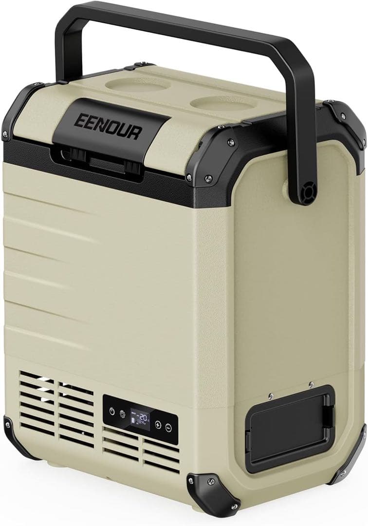 ❤️1品限り❤️EENOUR 車載冷蔵庫 D10 10L バッテリー無し 両開きフタ