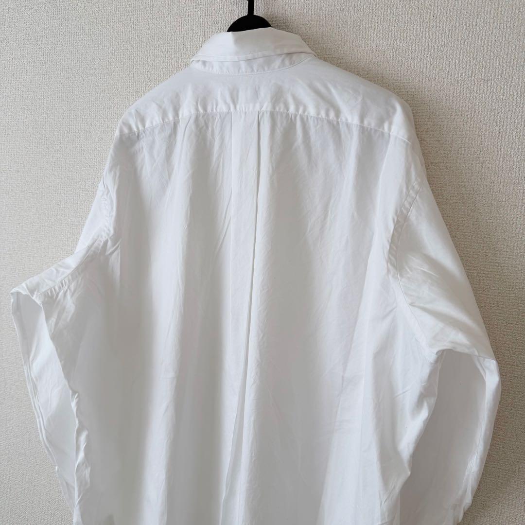 極美品 INDIVIDUALIZED SHIRTS B.Dシャツ ホワイト XL