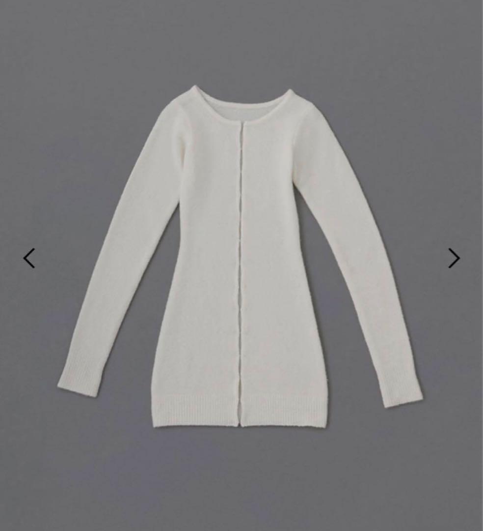 トップス yo biotope cashmere hook long cardigan