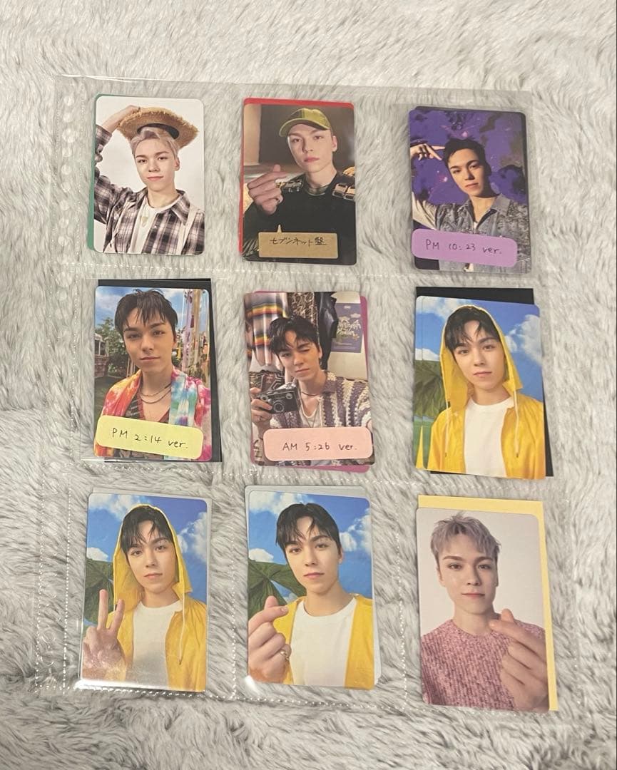 SEVENTEEN セブチ バーノン トレカ まとめ 65枚