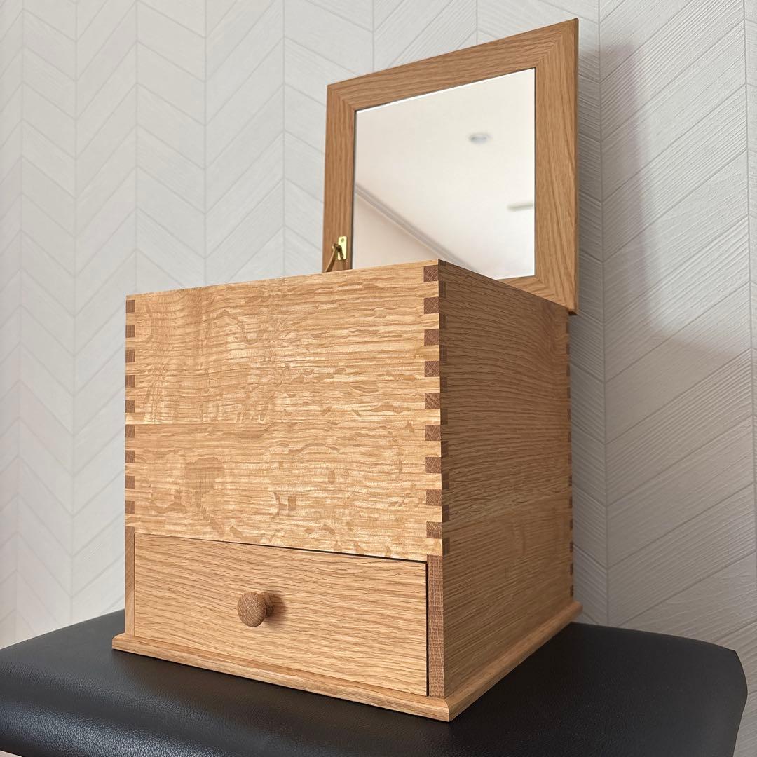 倉敷意匠 キナル別注 ならの化粧ボックス メイクボックス 化粧ボックス