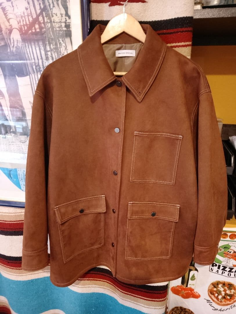 y*i様 MAISON SPECIAL ブラウン　Vegan Suede Blo