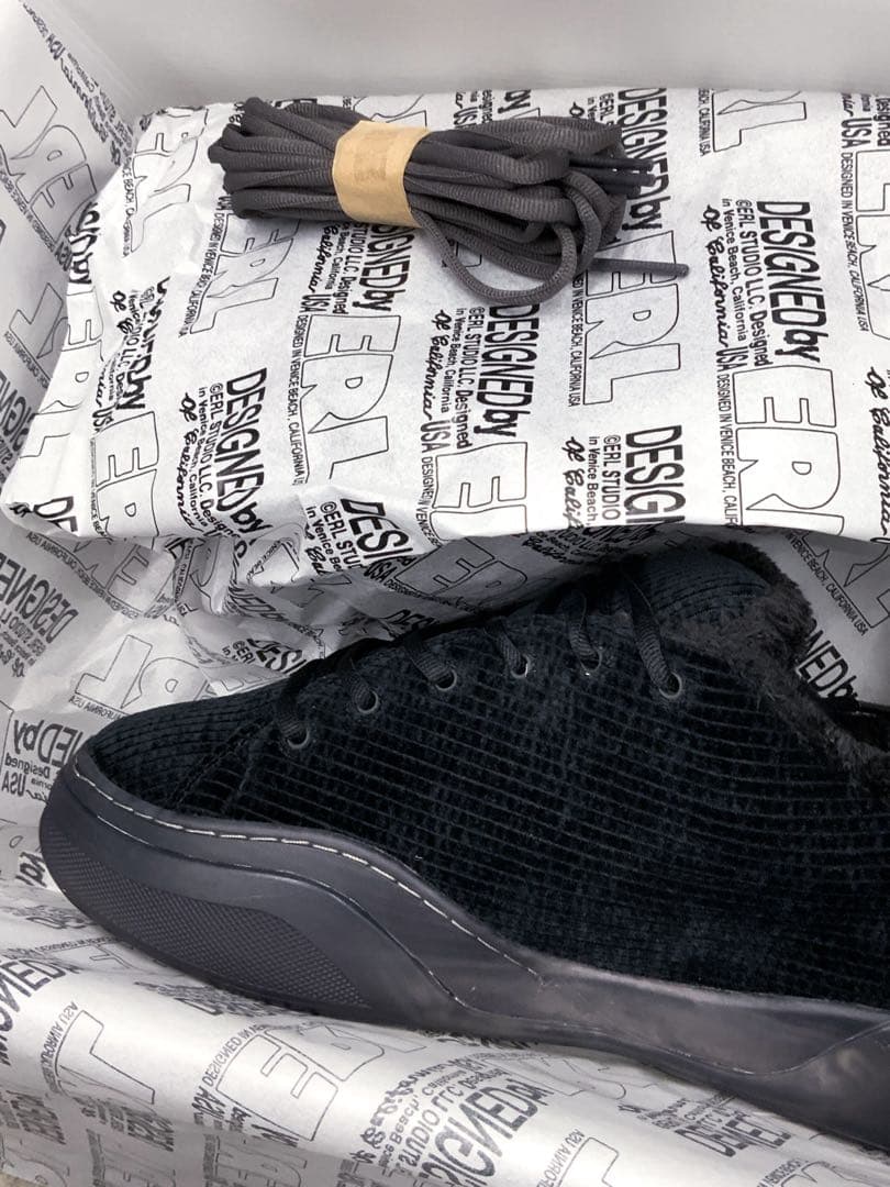 25AW ERL VAMPS ヴァンプス スニーカー 新品 ブラック 28cm