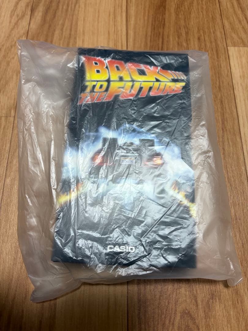 【未開封】CASIO バックトゥザフューチャー コラボ 腕時計　タグ付