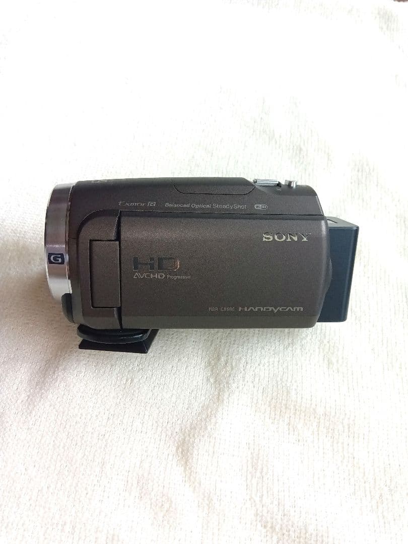 SONY HDR-CX680 ビデオカメラ本体、ケース、三脚